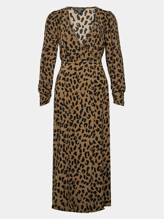 Brave Soul Robe de jour LDRW-272TOPAZ Marron Regular Fit | Modivo.fr