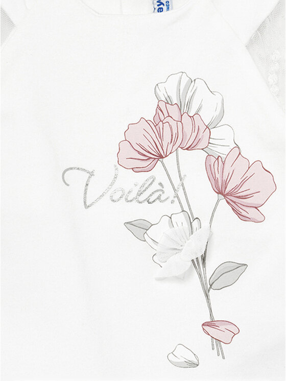 Completo T-shirt e pantaloncini 1233 Bianco