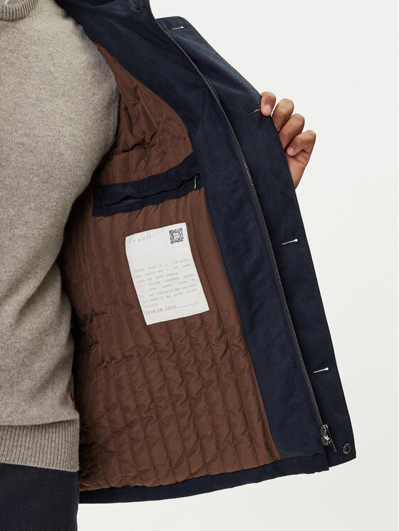 Bugatti Bugatti Zimné bundy 877400 81018 M Tmavomodrá Regular Fit