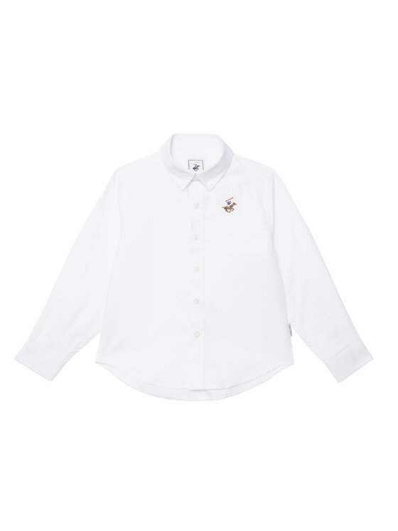Beverly Hills Polo Club Beverly Hills Polo Club Cămașă P-SS26B-SH0151 Alb Regular Fit