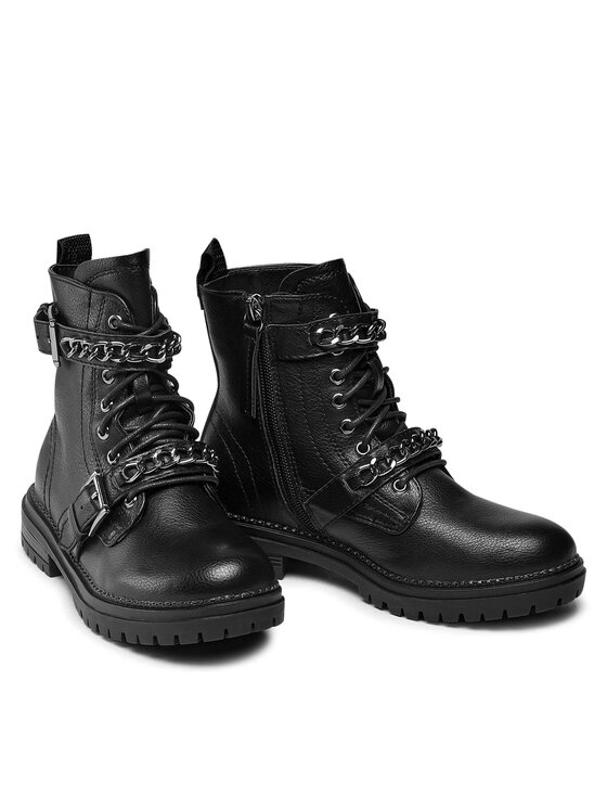 DeeZee DeeZee Trapper stila apavi CS5216-12 Melns