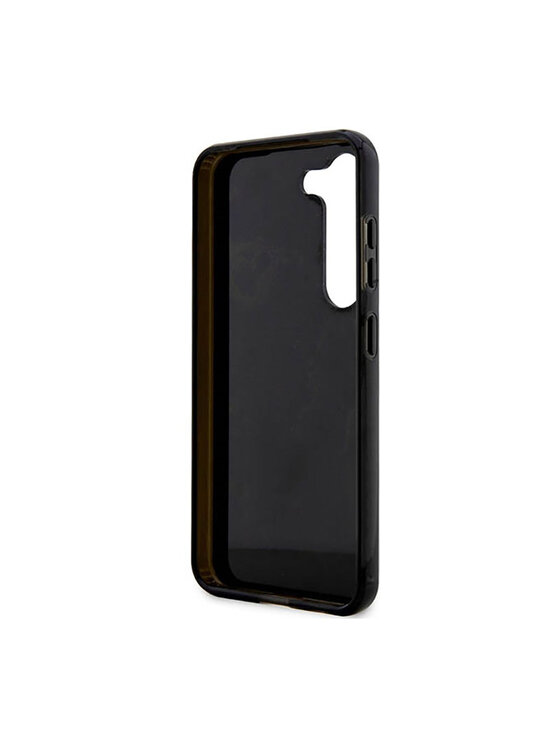 Guess Guess Etui na telefon Marble Collection Czarny