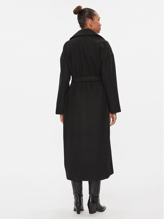 ONLY ONLY Демісезонний плащ 15292812 Чорний Regular Fit