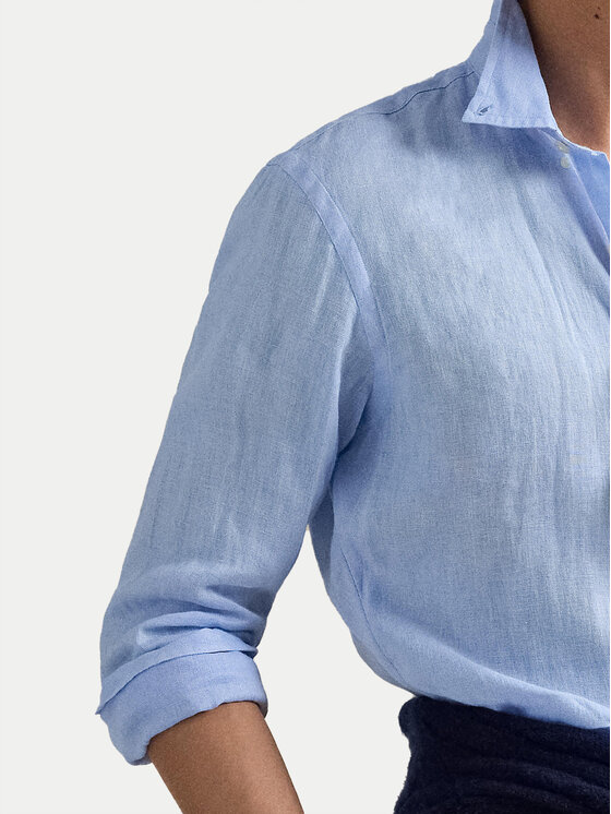 Polo Ralph Lauren Polo Ralph Lauren Cămașă 710968915008 Albastru celest Slim Fit