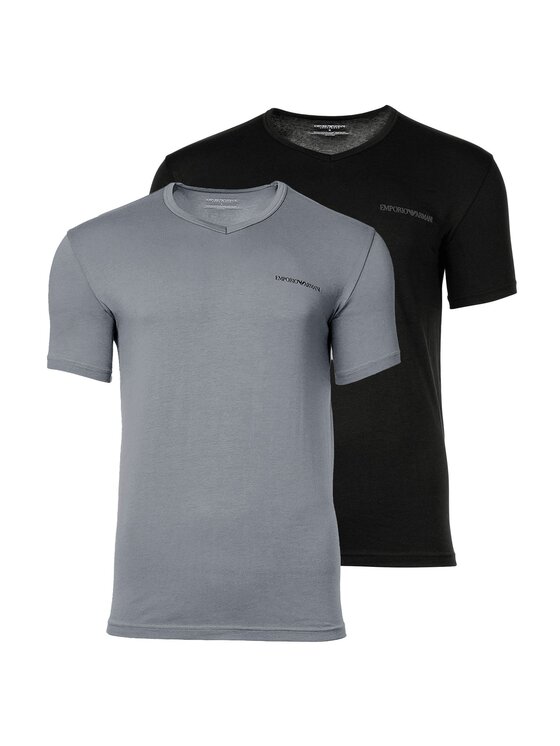 Emporio Armani Emporio Armani T-Shirt 28212 Szary Comfort Fit