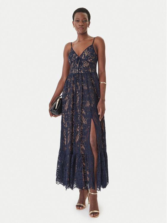 MICHAEL Michael Kors MICHAEL Michael Kors Vasarinė suknelė MS683HQKQ9 Tamsiai mėlyna Regular Fit