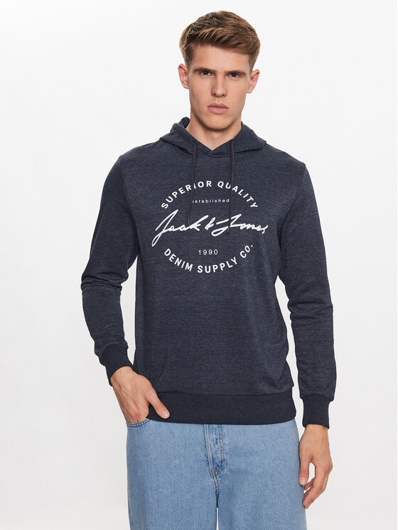 Jack & Jones Jack & Jones Суитшърт Ace 12222901 Тъмносин Regular Fit