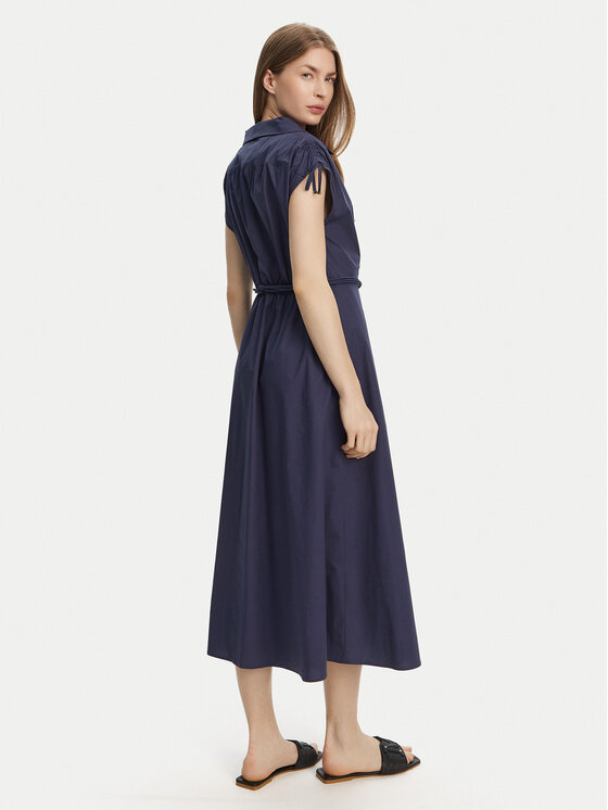 Marella Marella Vestito da giorno Riviera 2513221052 Blu scuro Relaxed Fit