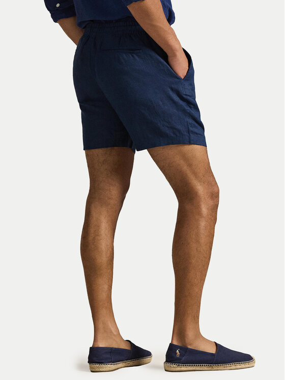 Polo Ralph Lauren Polo Ralph Lauren Шорти от плат 710P08205001 Тъмносин Regular Fit