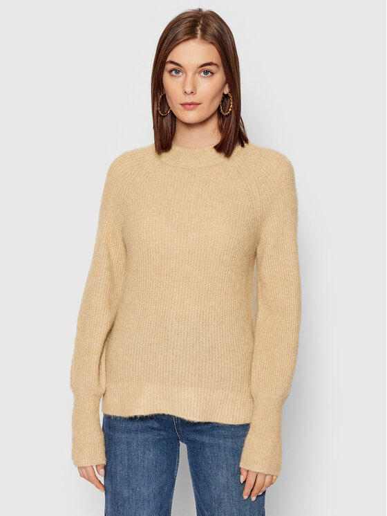 Notes Du Nord Pulover Babette 12555 Bej Regular Fit 12555 imagine noua