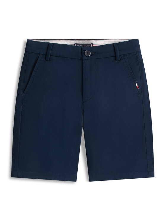 Tommy Hilfiger Tommy Hilfiger Pantaloncini di tessuto 1985 Essential KB0KB09641 Blu scuro Regular Fit