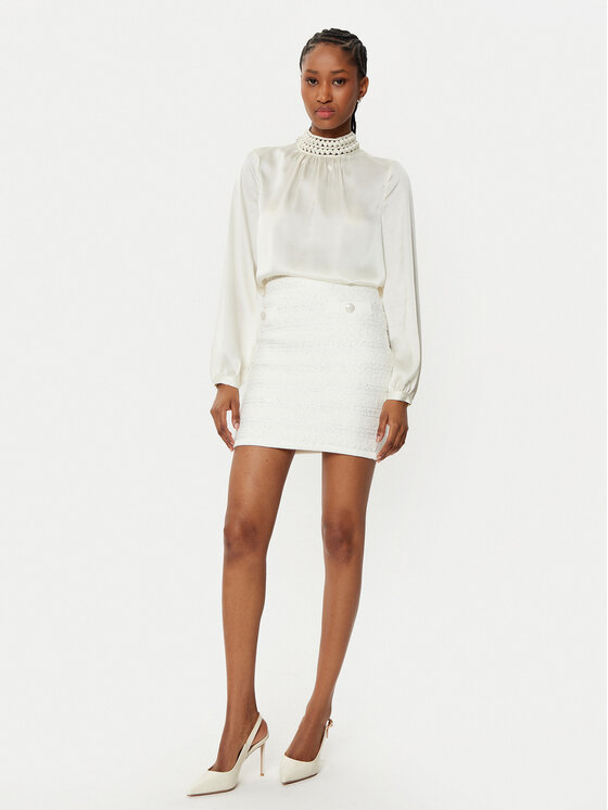 Marciano Guess Marciano Guess Блузка 5RGH20 9855Z Білий Regular Fit
