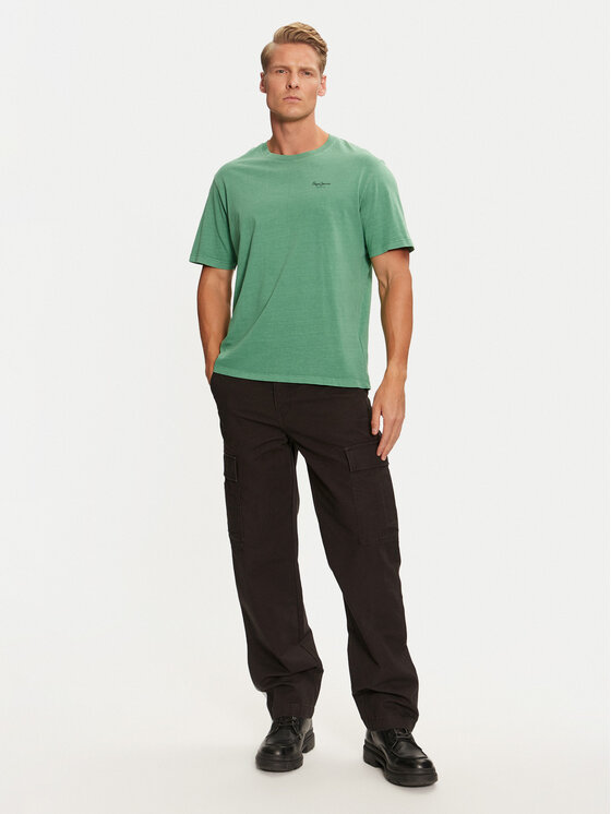 Levi's® Levi's® Kalhoty z materiálu A7364-0000 Černá Straight Fit