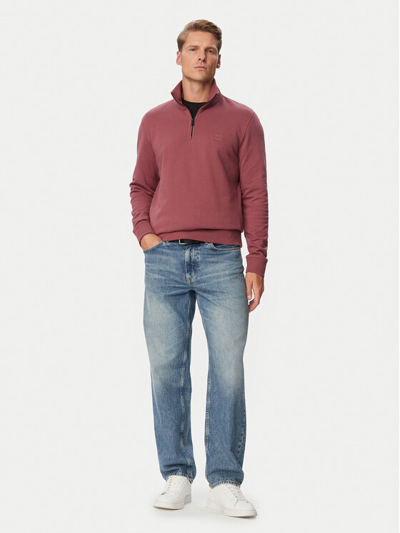 BOSS BOSS Pulover Zetrust  50468926 Roșu Regular Fit