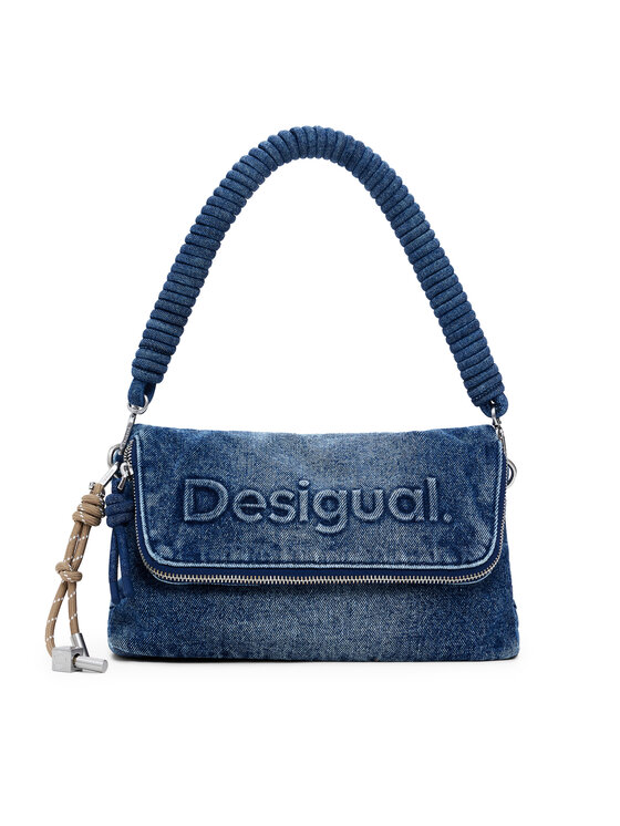 Geantă Desigual Half Logo 25SAXD23 Albastru