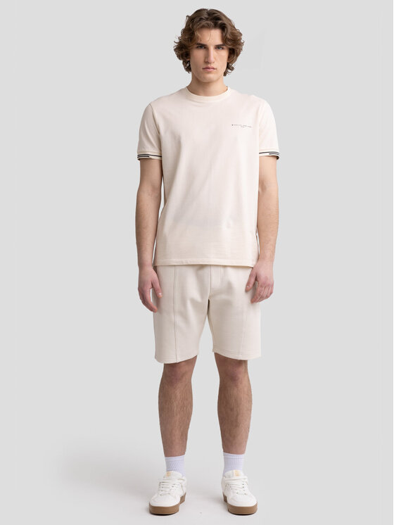 BIG STAR BIG STAR T-Shirt WLADER_103_150 Biały Basic Fit