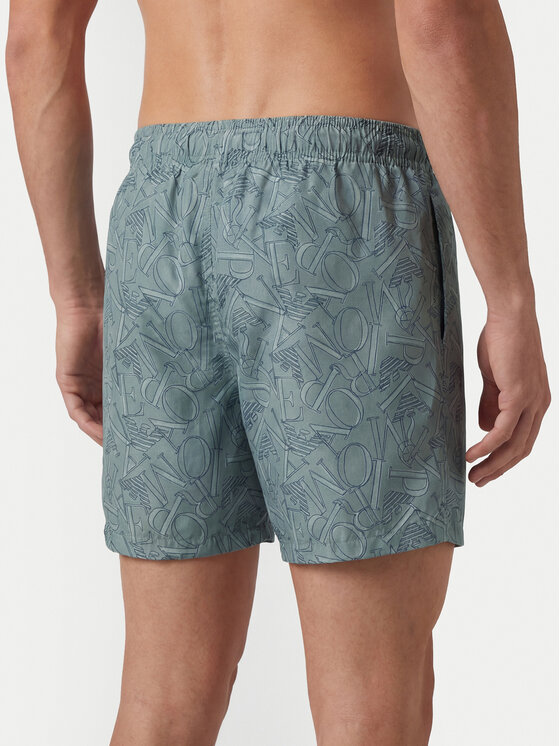 Emporio Armani Emporio Armani Pantaloni scurți pentru înot EM000583 AF20440 F9027 Albastru