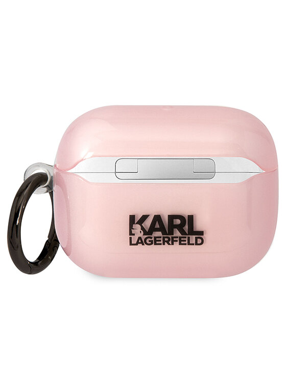 Karl Lagerfeld Airpods Pro 2 Logo NFT Karl E Choupette Custodia In TPU Glitterata Borsa Per Cuffie B 25053384