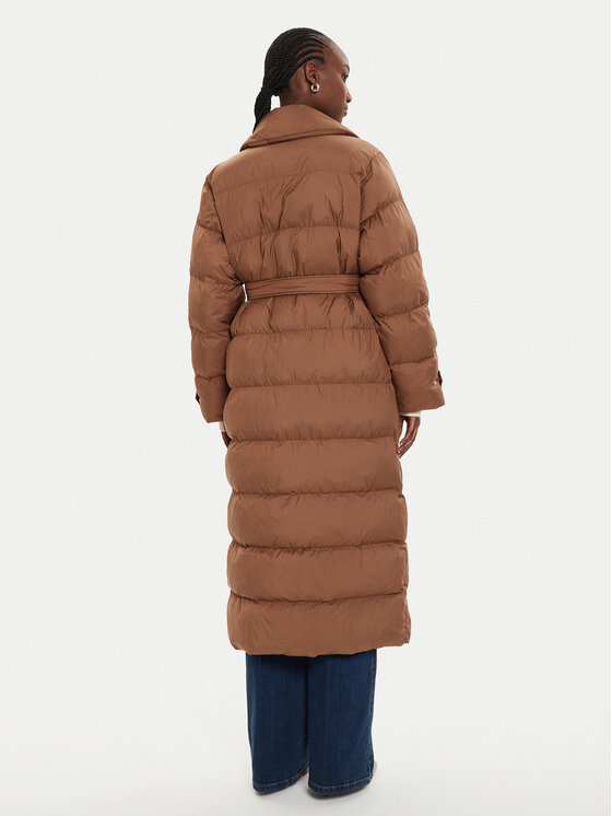 PINKO PINKO Kurtka zimowa Taccuino 103829 A0L5 Brązowy Regular Fit