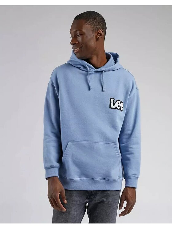 Bluza, rozmiar XXL, Niebieski, LOOSE HOODIE