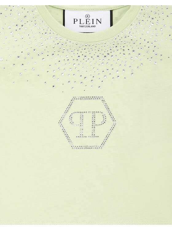 PHILIPP PLEIN PHILIPP PLEIN T-shirt 28143 Verde Regular Fit