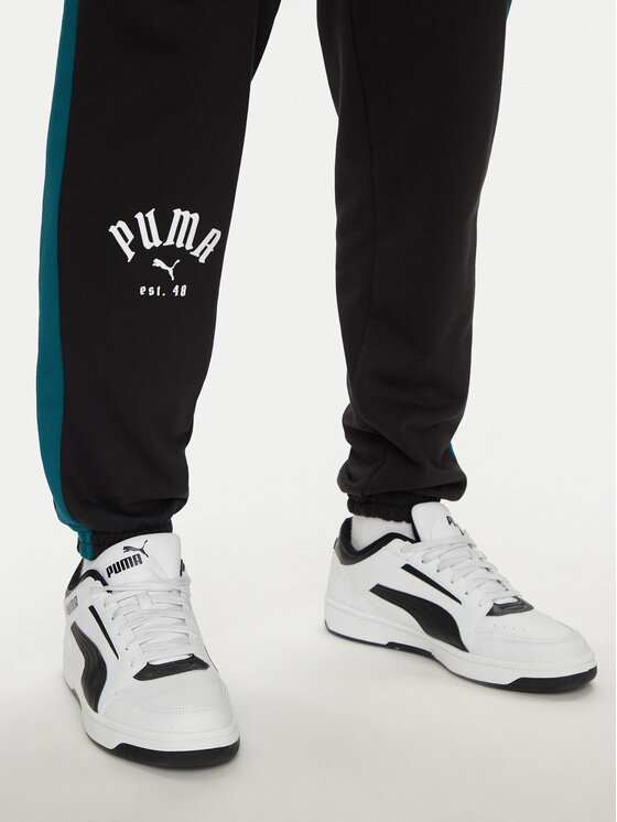 Puma Puma Jogginghose T7 PLAY.PARIS 626768 01 Schwarz Regular Fit
