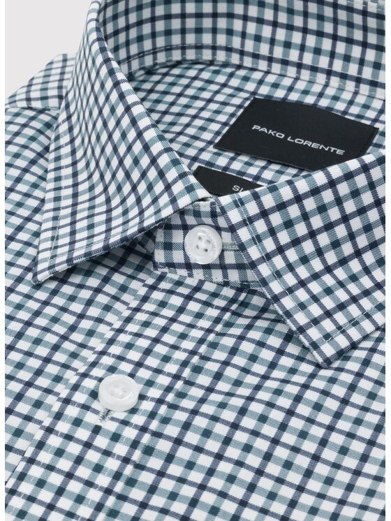 Pako Lorente Pako Lorente Koszula P26WF-1X-023 Niebieski Slim Fit