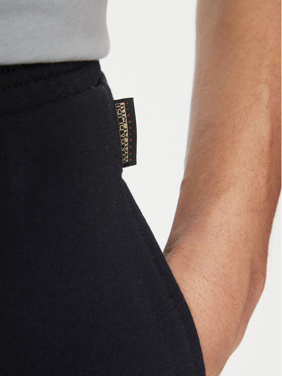 Napapijri Napapijri Donji dio trenerke M-Gori NP0A4IDS Crna Regular Fit