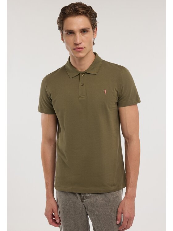 Trussardi Trussardi Polo G5148000268N069 Zielony Regular Fit