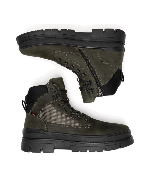 Rieker Revolution Lifestyle Rieker Revolution Lifestyle Зимни обувки U1270-54 Зелен