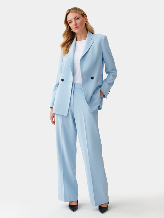 Tatuum Tatuum Giacca da abito Adrianna T2403.021 Celeste Regular Fit