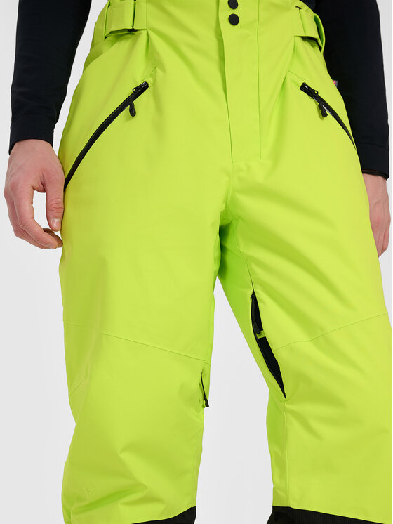 4F 4F Spodnie narciarskie SKI PERFORMANCE Żółty Regular Fit