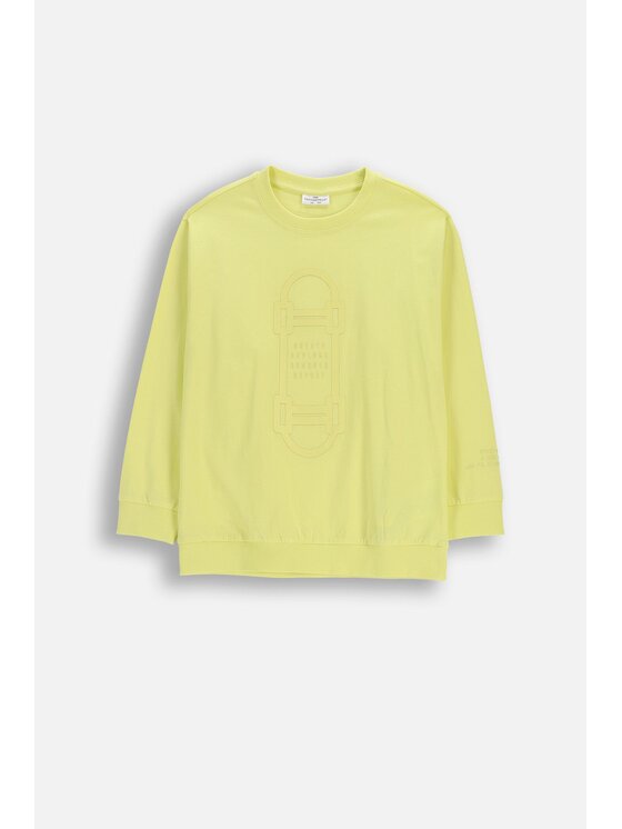 Coccodrillo Coccodrillo Longsleeve WC6143102NBJ-004 Żółty Regular Fit