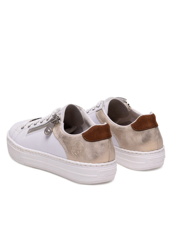 Rieker Rieker Sneakersy L59A1-81 Biały