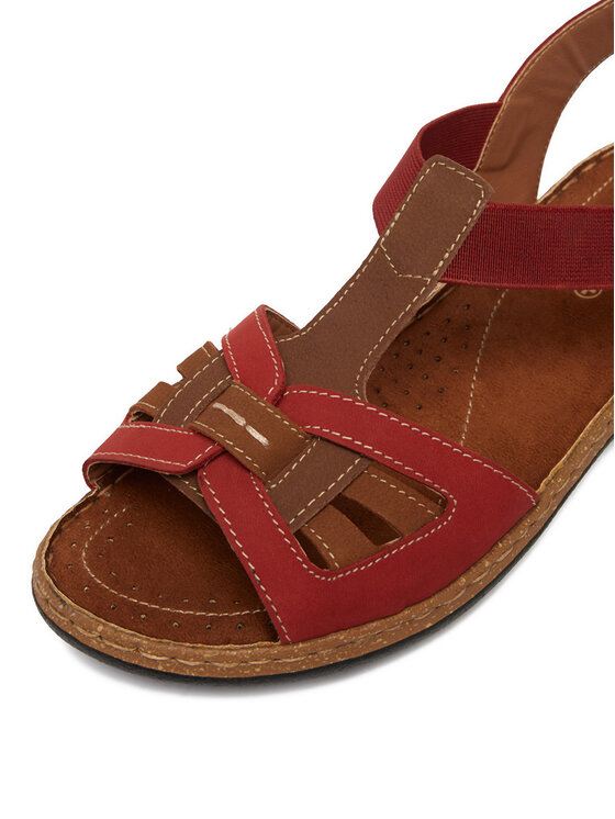 Go Soft Go Soft Sandály CEO-WI23-4773-08 Červená