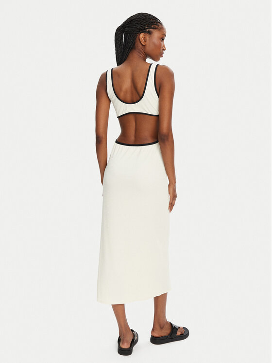 Seafolly Seafolly Poletna obleka Beach Bound 55111-DR Écru Slim Fit