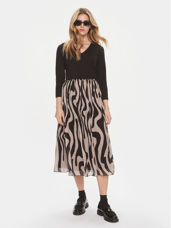Liu Jo Liu Jo Rochie de zi WA4112 J7821 Negru Regular Fit