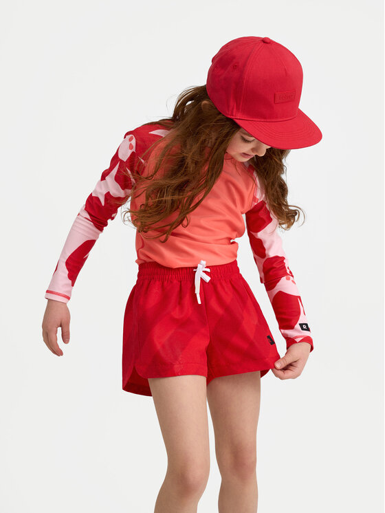 Reima Reima Badeshorts Nauru Akva 5200158A Rot Regular Fit