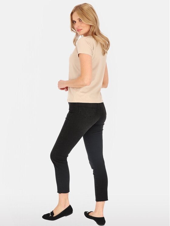 Perso Perso T-Shirt TCE241100F Béžová Regular Fit