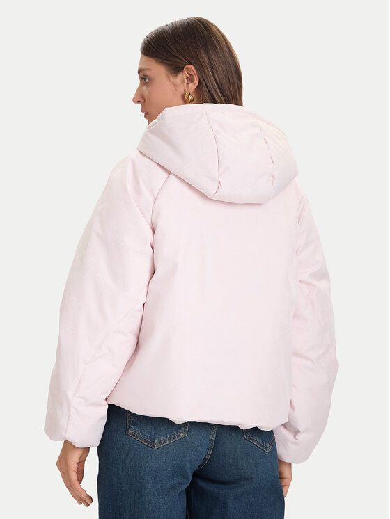 Guess Guess Žieminė striukė V5BL07 WGLW2 Rožinė Relaxed Fit