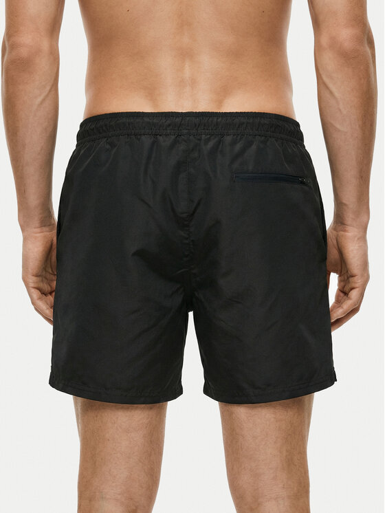 Calvin Klein Swimwear Calvin Klein Swimwear Szorty kąpielowe LV00N61047 Czarny Regular Fit