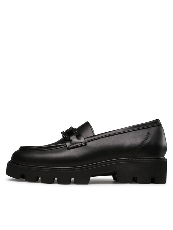 Badura Badura Loafersy TROPEA-E23-28188PE Czarny