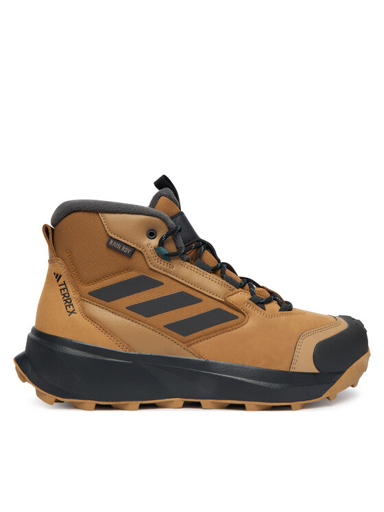 adidas adidas Turistiniai batai Terrex Winter Leather Mid Cut Rain.Rdy Cold.Rdy JR5297 Ruda