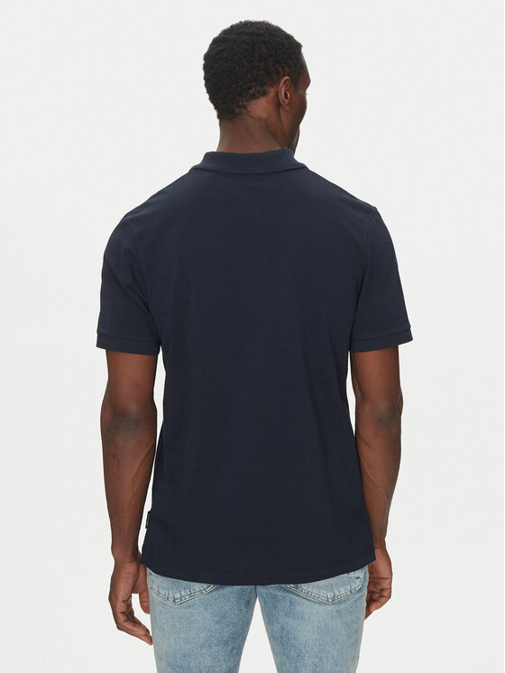 Scotch & Soda Scotch & Soda Polo 179201 Granatowy Regular Fit