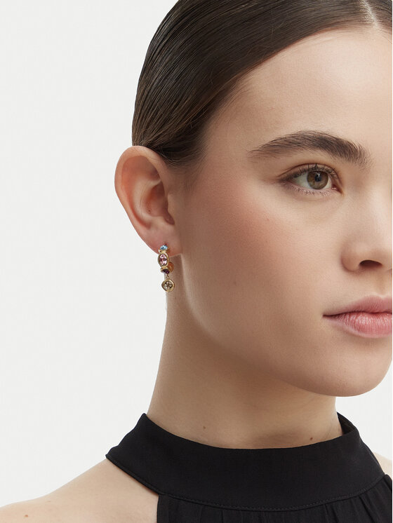 Guess Guess Náušnice JUBE05571JWYGMCT/U Zlatá