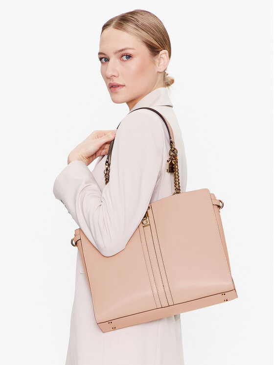 Guess Guess Дамска чанта Ginevra (VZ) HWVZ87 34230 Розов