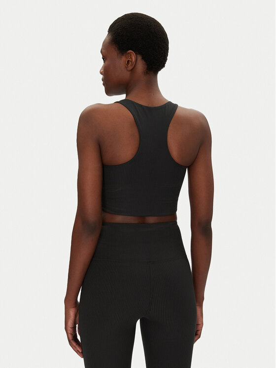 Girlfriend Collective Girlfriend Collective Αθλητικό σουτιέν Rib Paloma 1028 Μαύρο