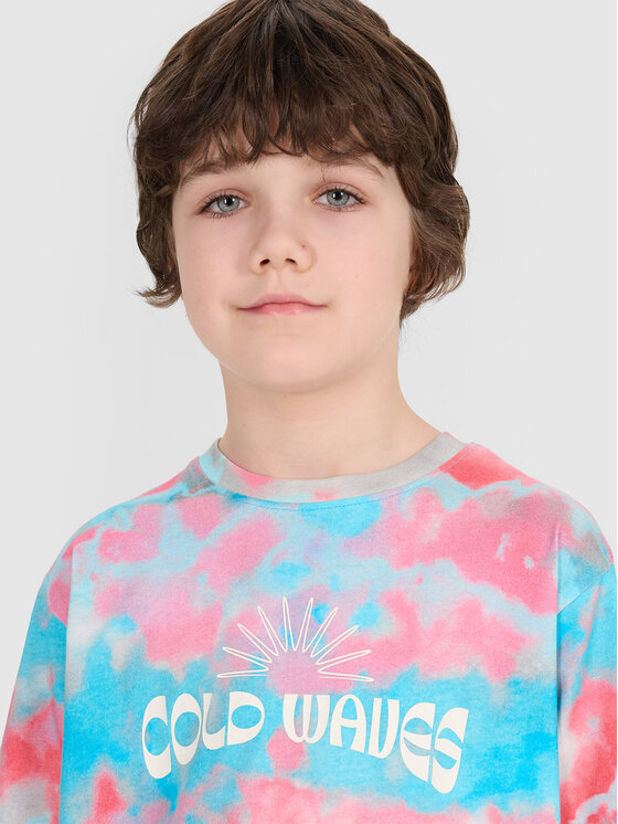4F 4F T-Shirt VIBRANT WARMTH Kolorowy Oversize