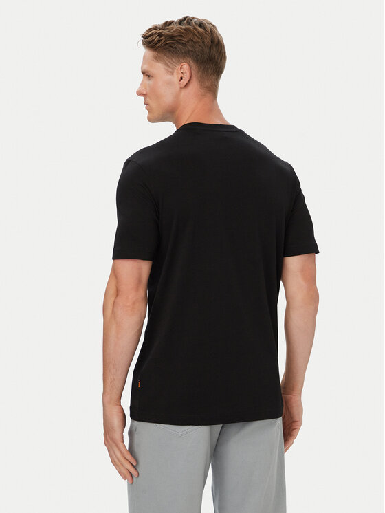 BOSS BOSS T-Shirt Te Motors 50566627 Czarny Regular Fit