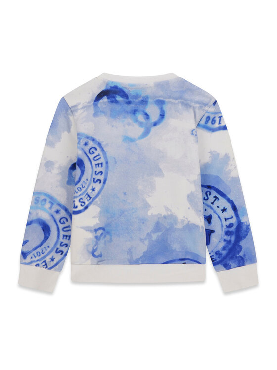 Guess Guess Суитшърт N6GQ00 KA6R4 Син Regular Fit